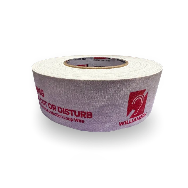 Williams Sound varselteip tøy 5 cm x 50 m
