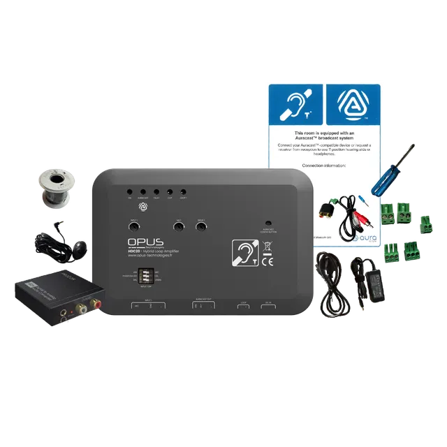 Opus Technologies HMD1.0-TV høreforsterker TV svart trådløs
