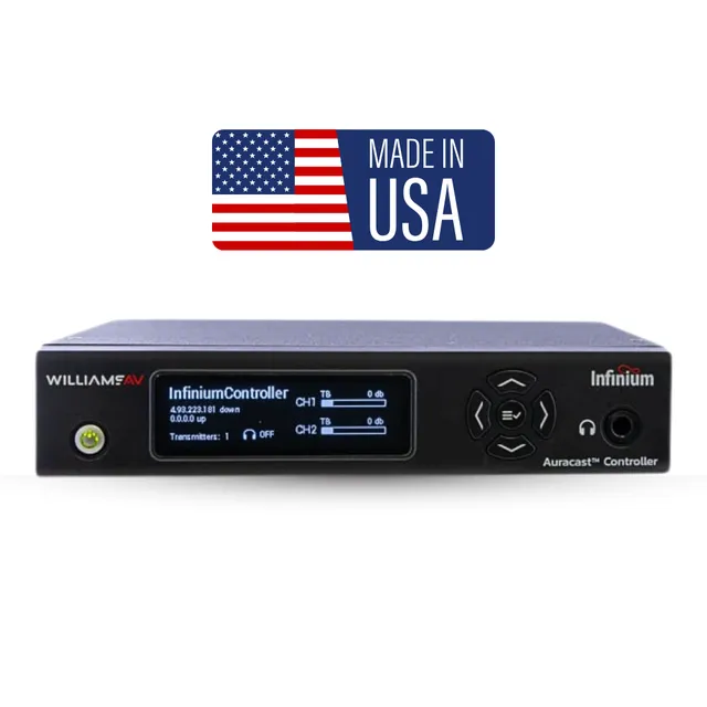 Williams Sound Infinium C1 Controller kontrollenhet Auracast