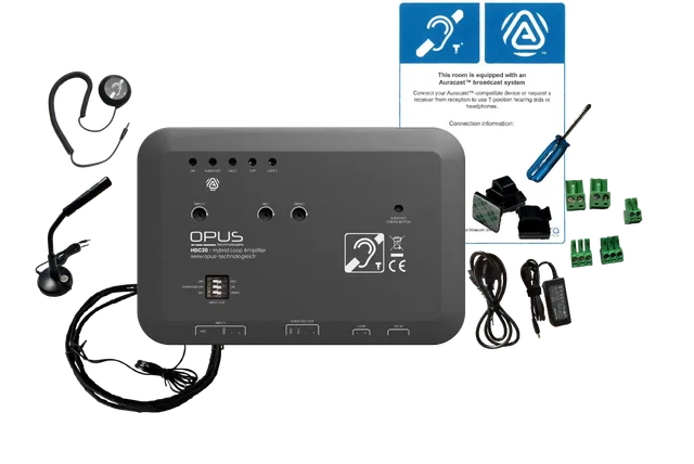 Opus Technologies HDC20 HDC20A-K2 høreforsterker sett
