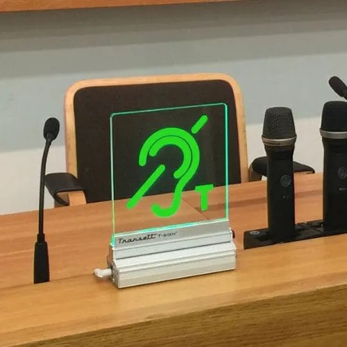 Tonax T-sign bordmodell teleslyngeskilt aktivt